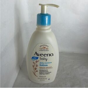 Aveeno Baby Daily Moisturizing Lotion Natural Oatmeal 12 fl oz